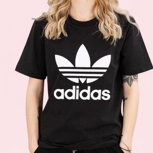 Adidas tshirt with rhinestones